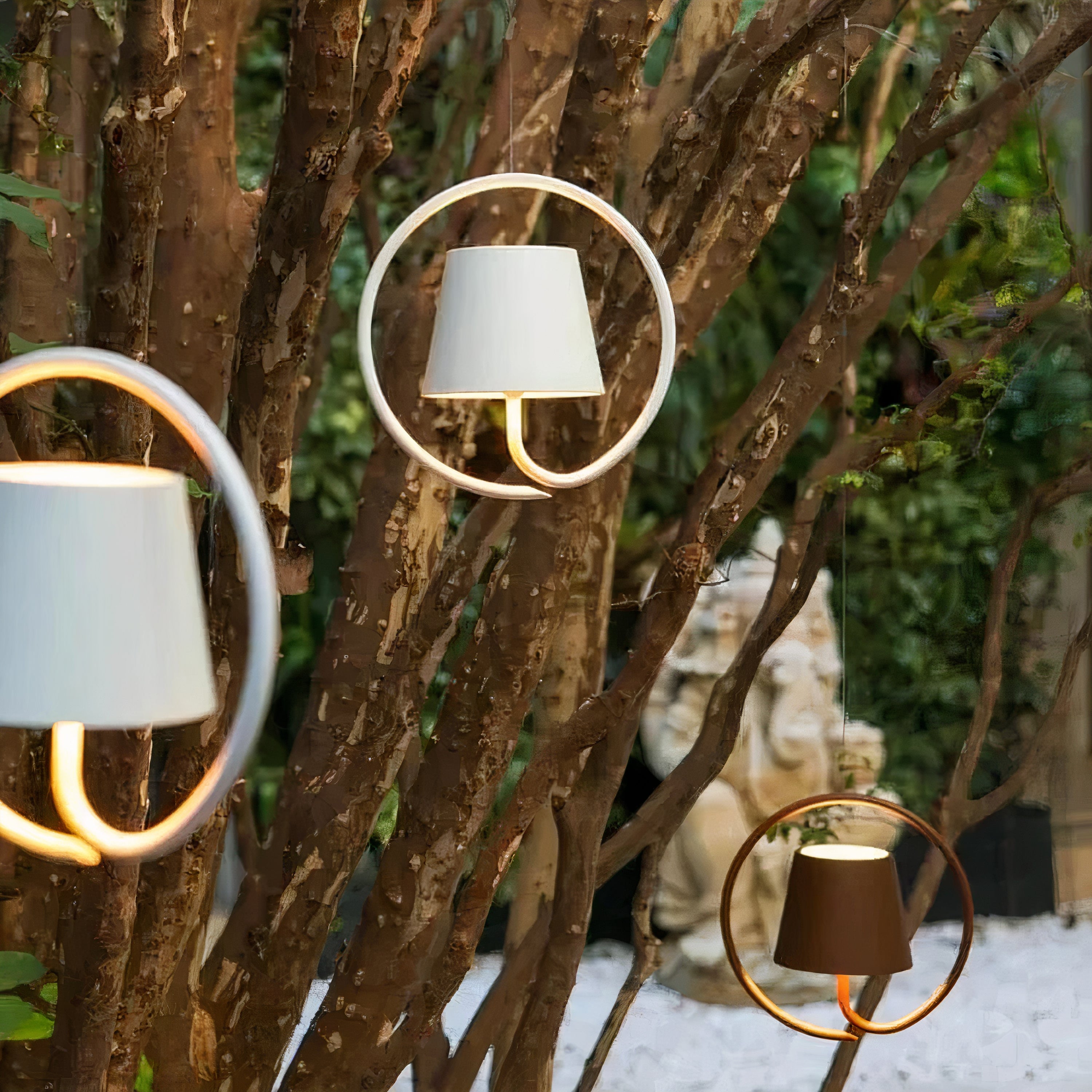 Round LED Pendant Light