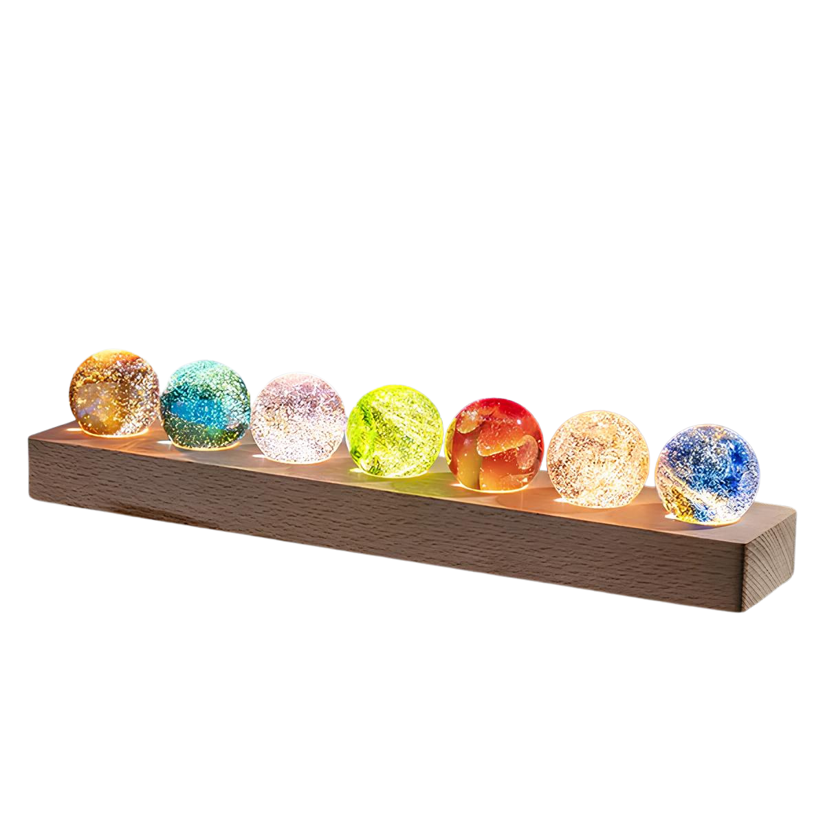 Glowlix Crystal Galaxy Balls