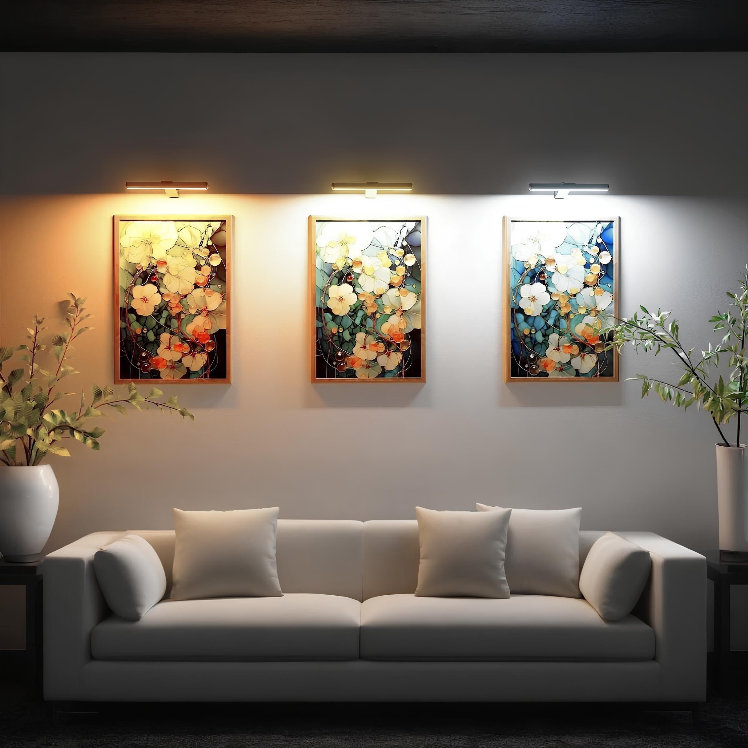Wireless LED picture light