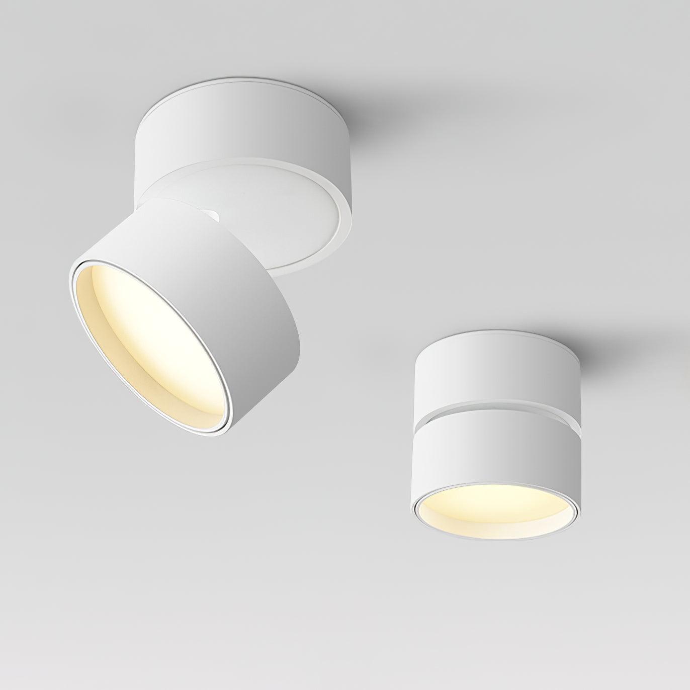 Adjustable minimalist ceiling light