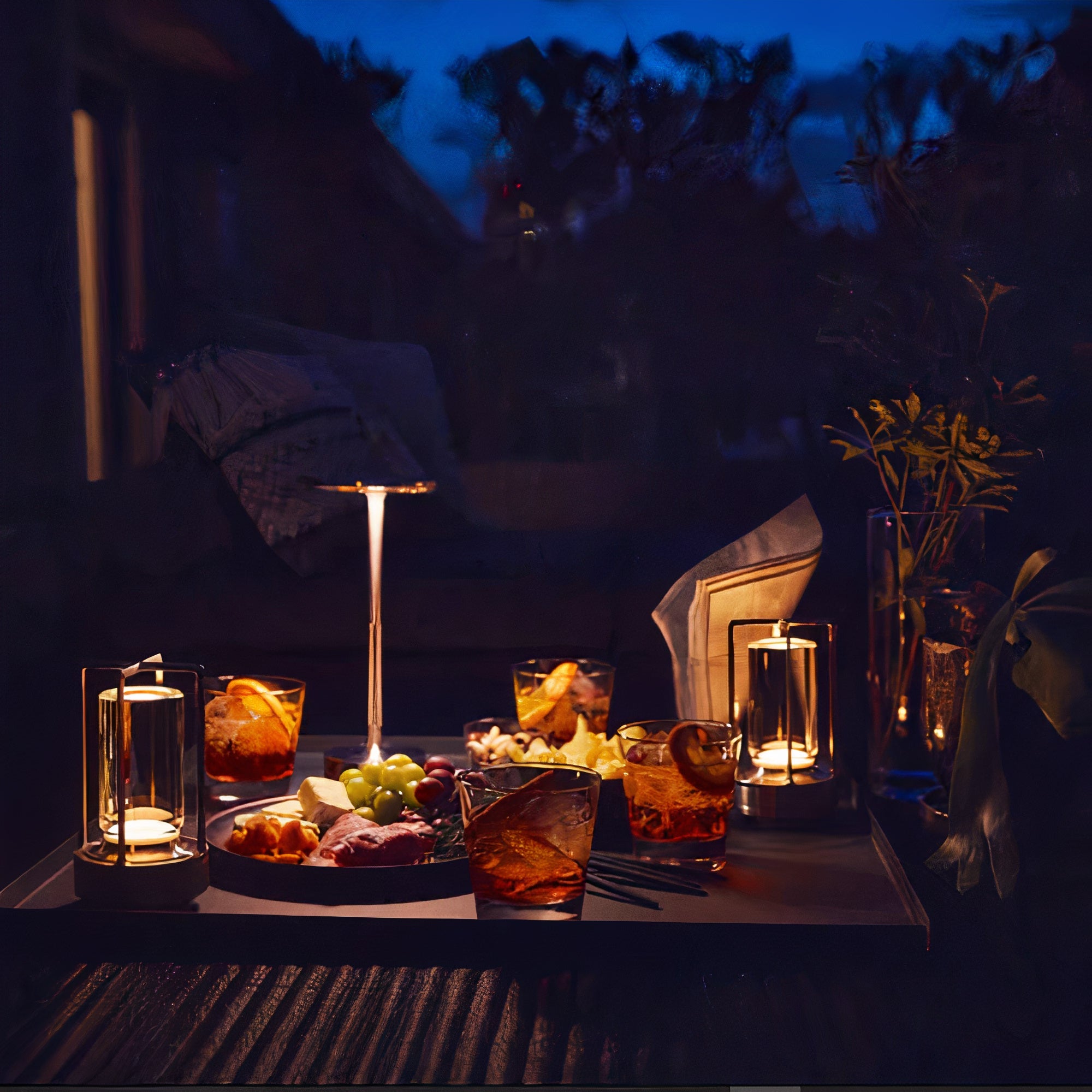 luxury cordless table lamp