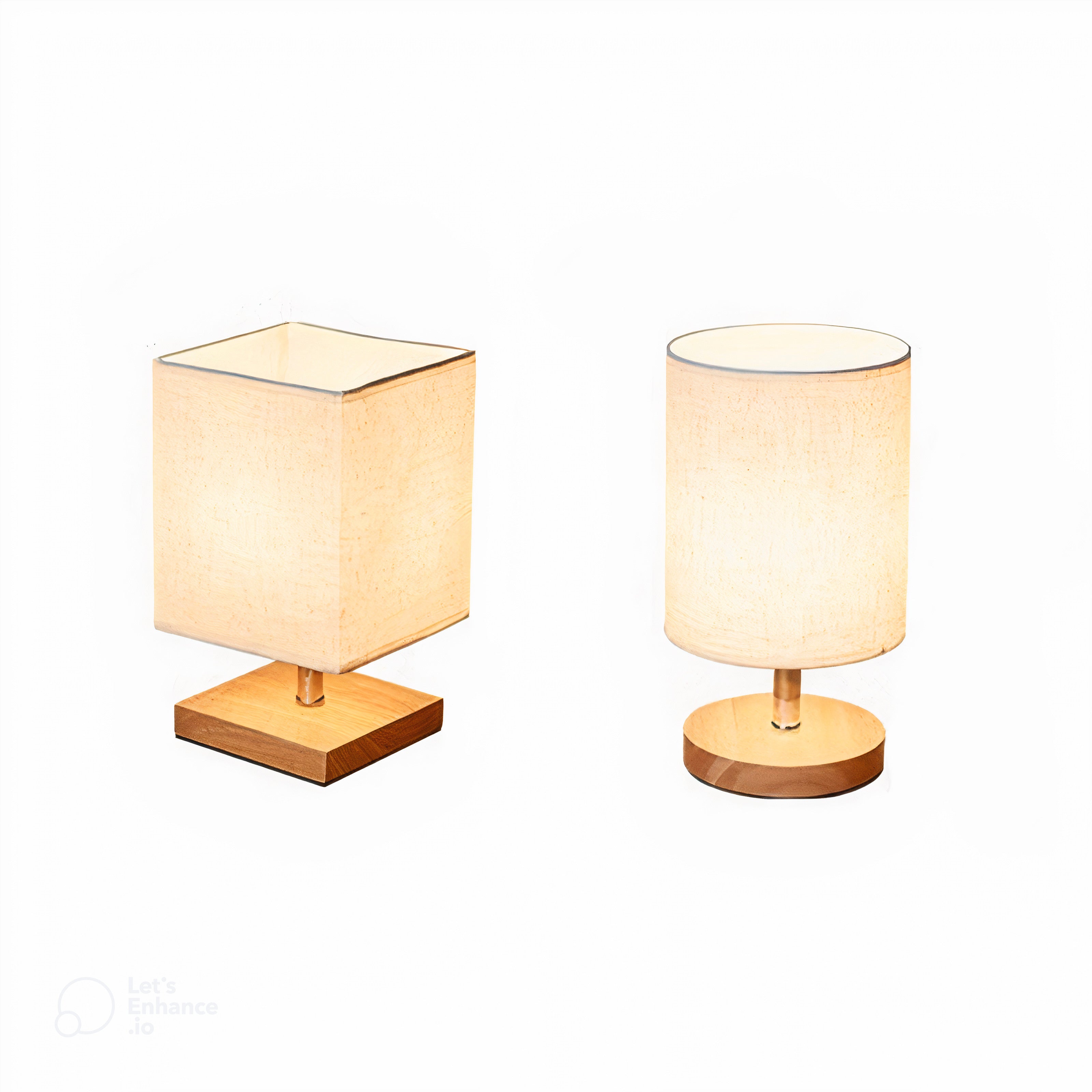 LinnenHout - Minimalist Table Lamp