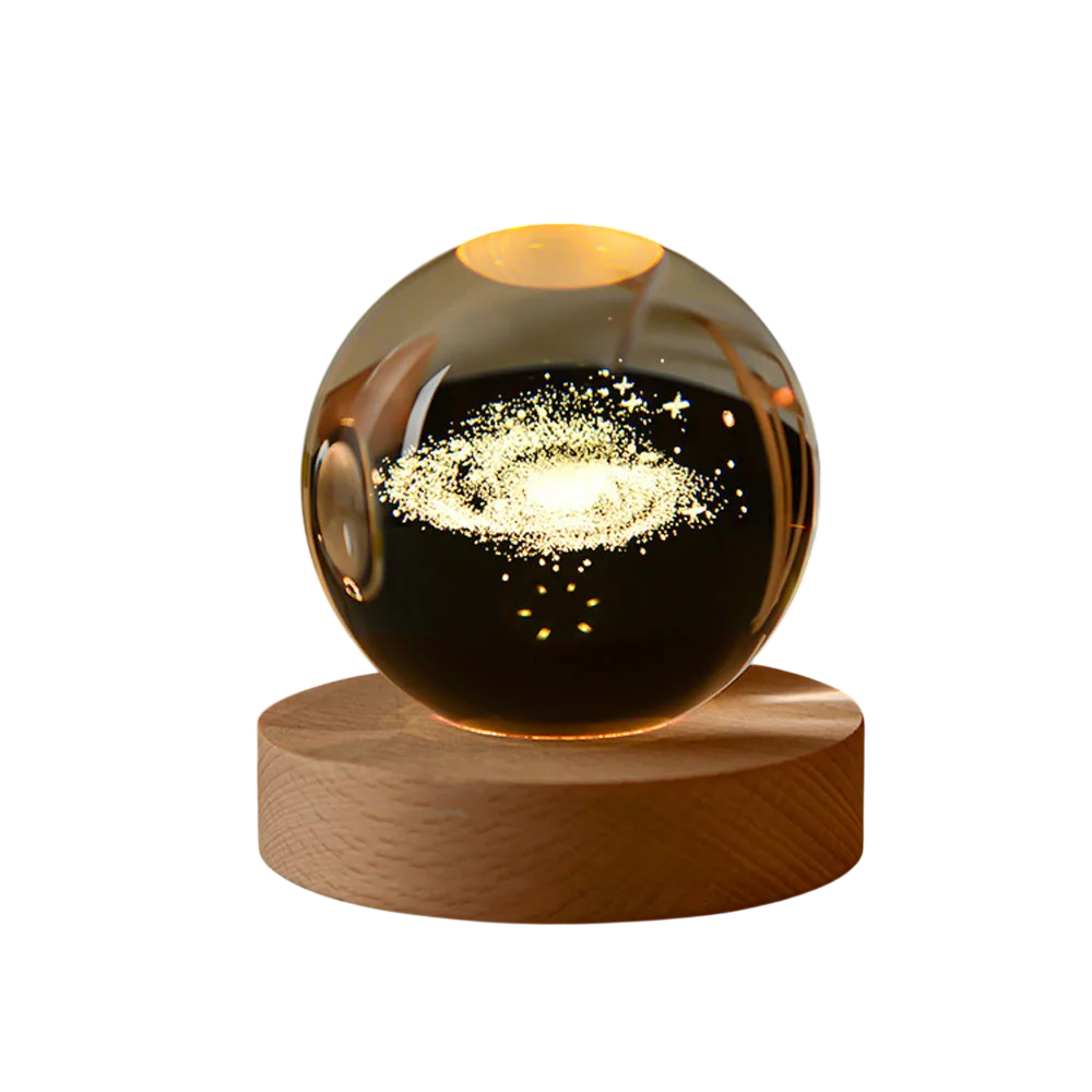 Crystal Clear Solar System Globe