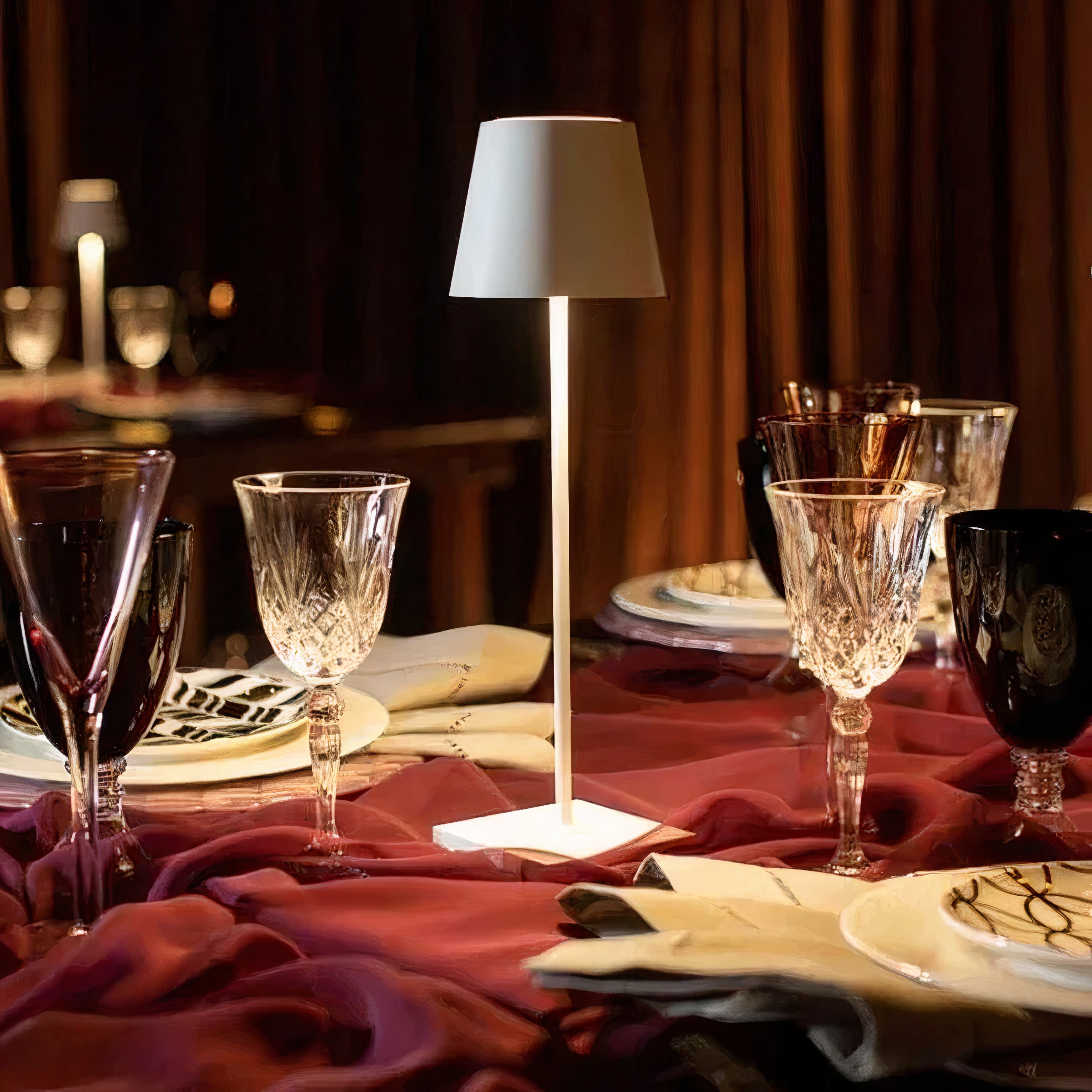 Elegant waterproof table lamp