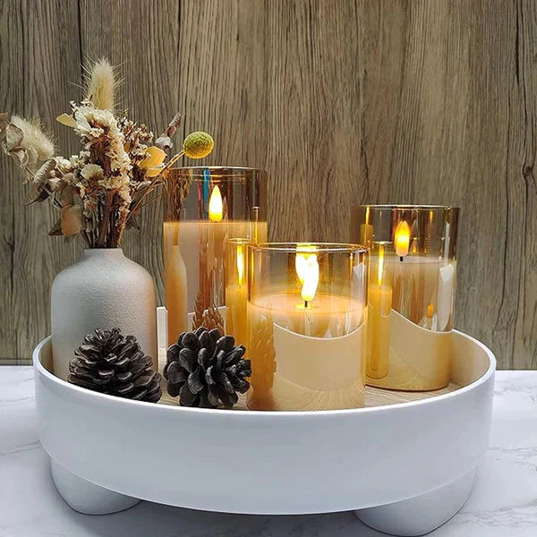 LED Candle Set with Remote Control