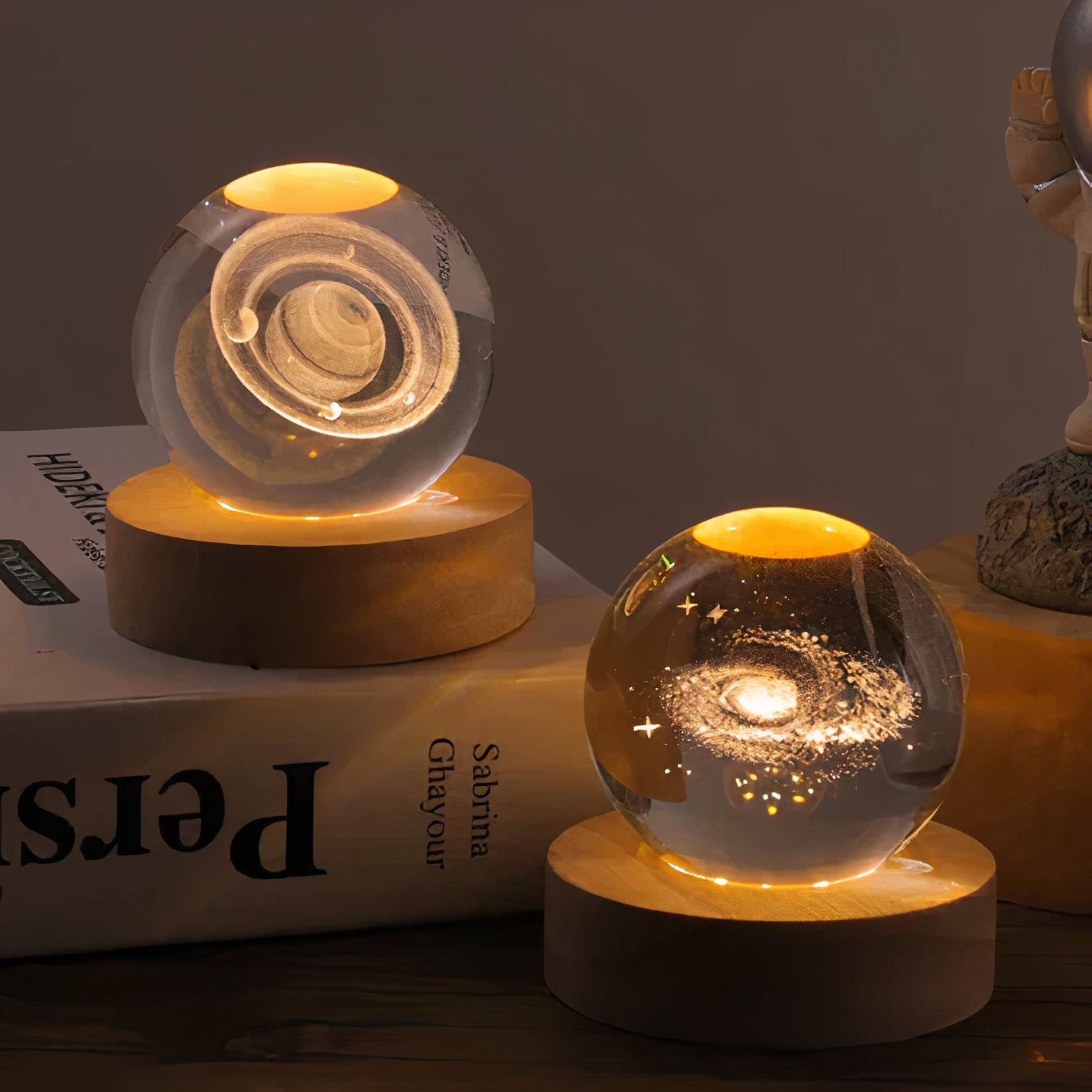 Crystal Clear Solar System Globe