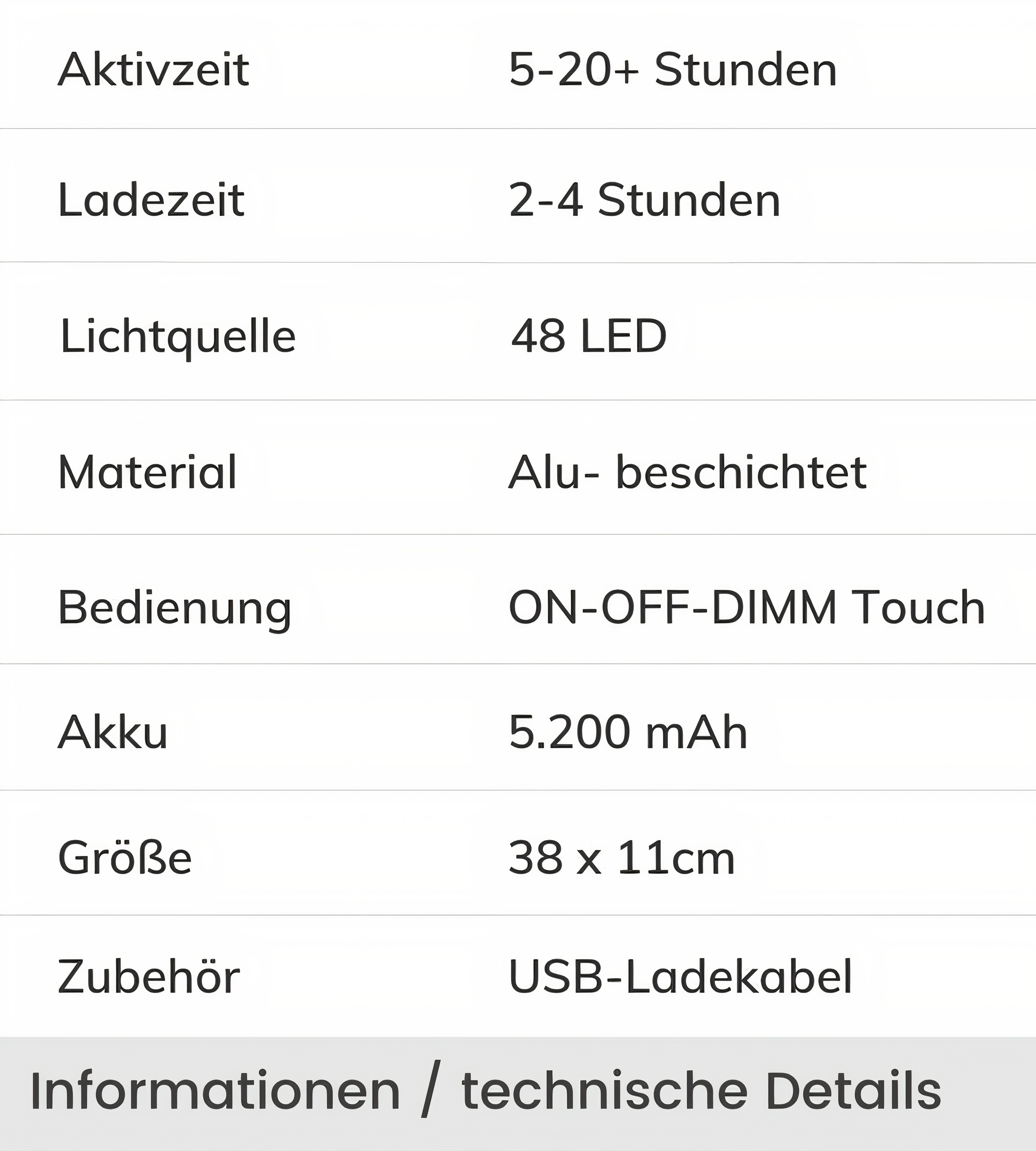 Wireless LED Table Lamp