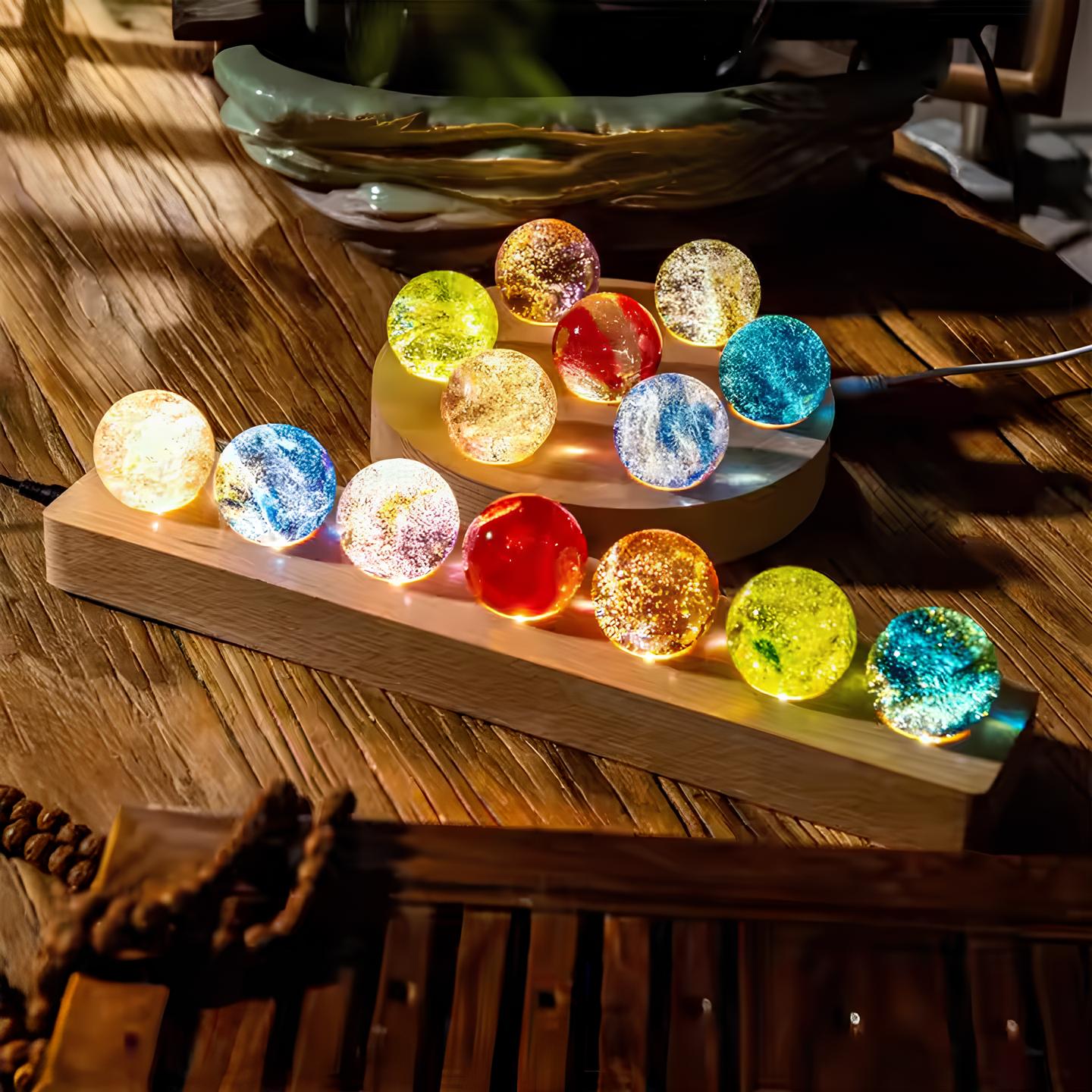 Glowlix Crystal Galaxy Balls