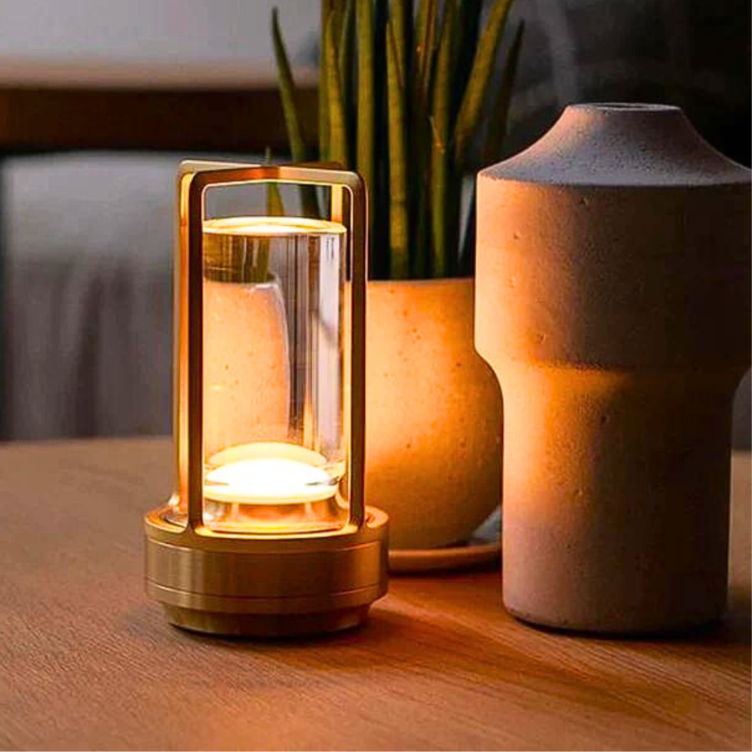 Elegant Crystal Lamp