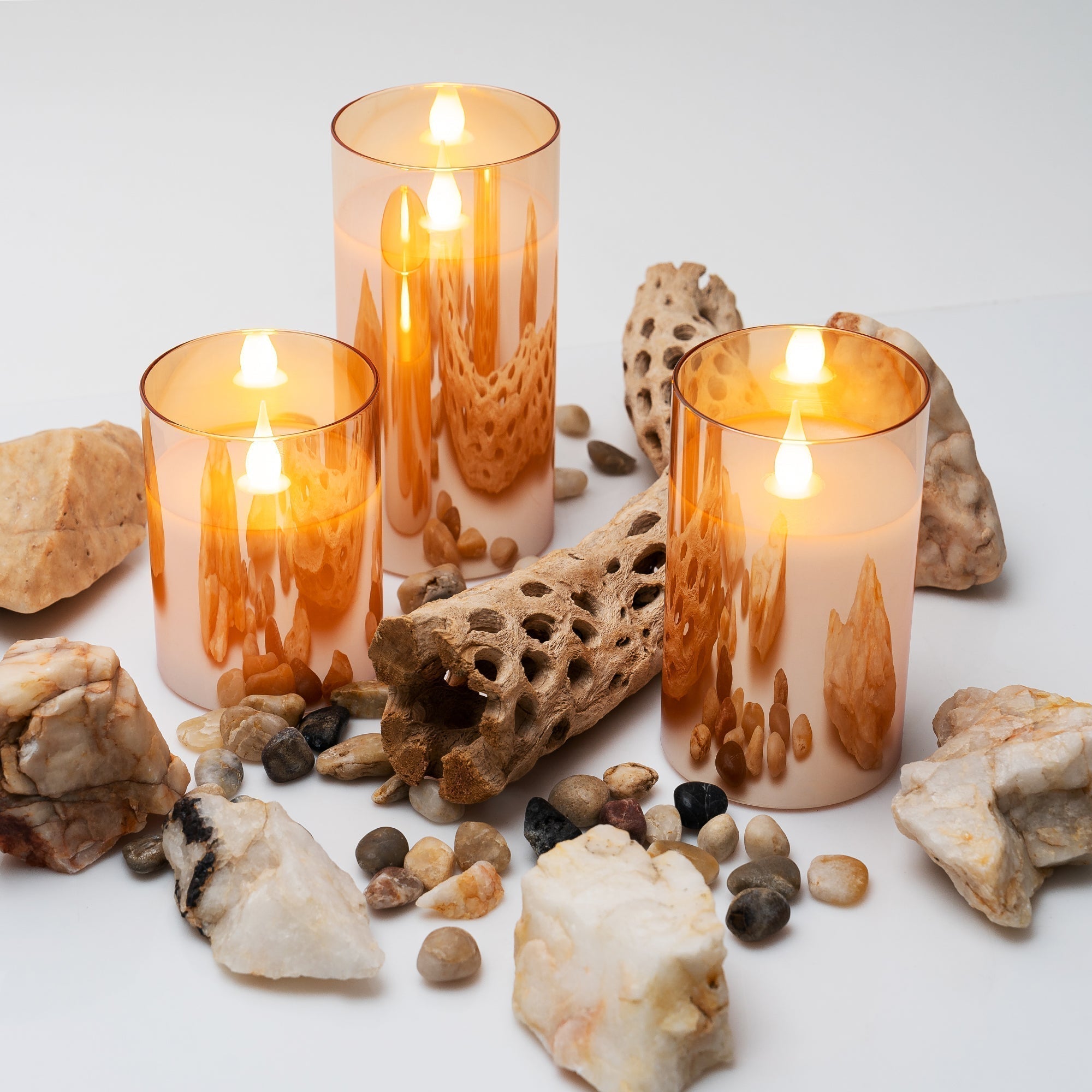 LED Candle Set with Remote Control