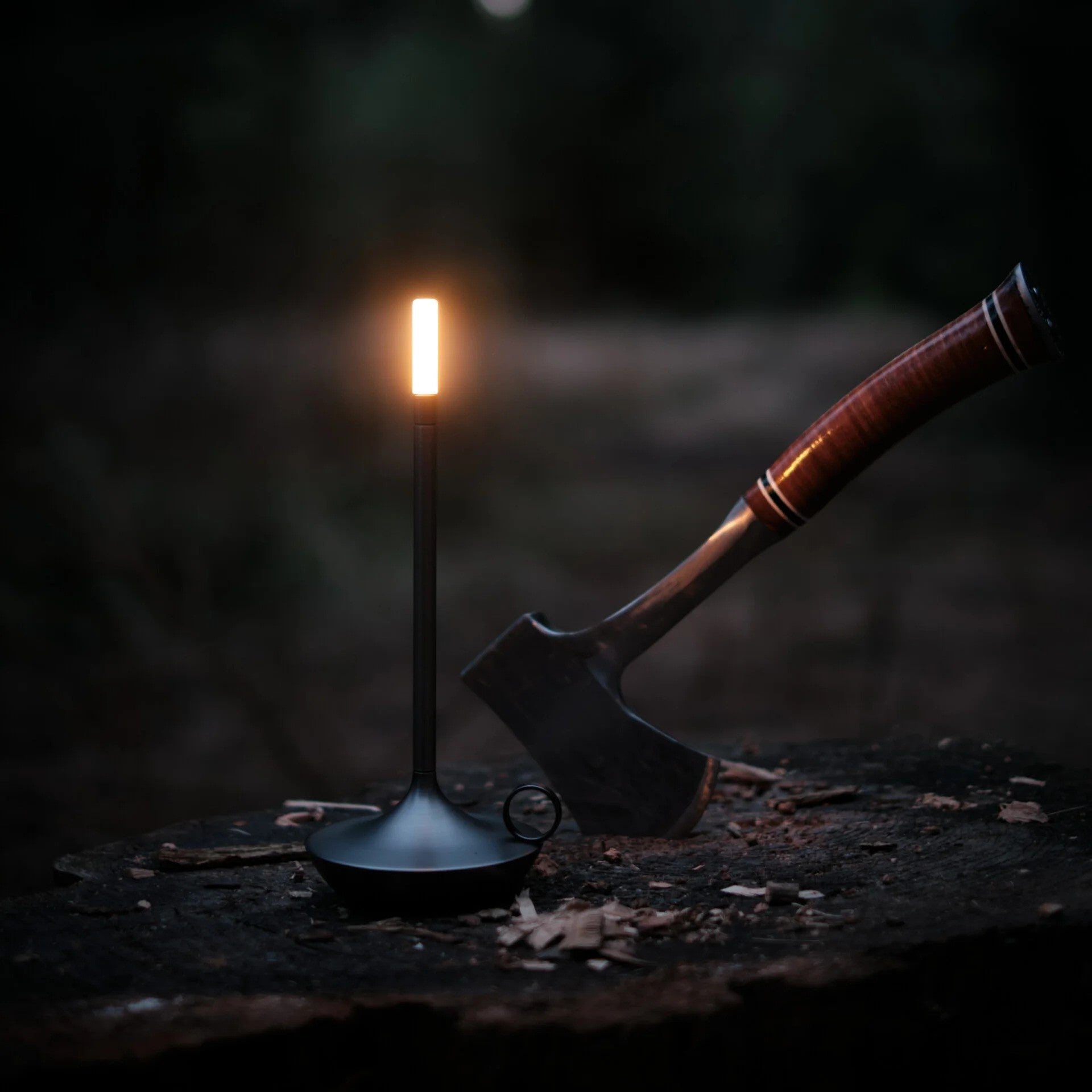 Scandinavian Candle Holder Lamp
