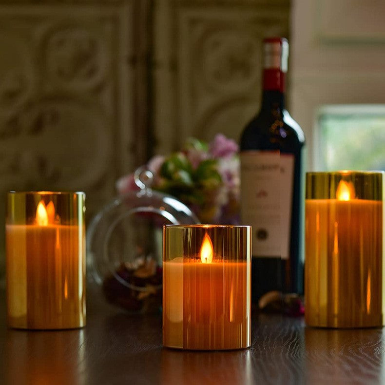 LED Candle Set with Remote Control