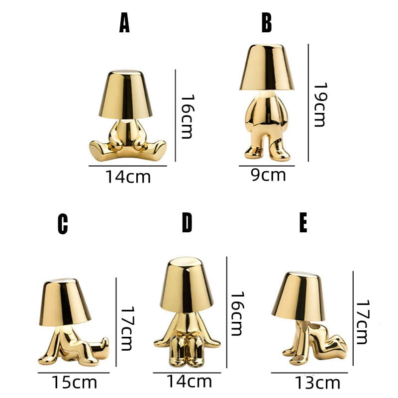 Mr. Lamp | Wireless Sculptural Table Lamp