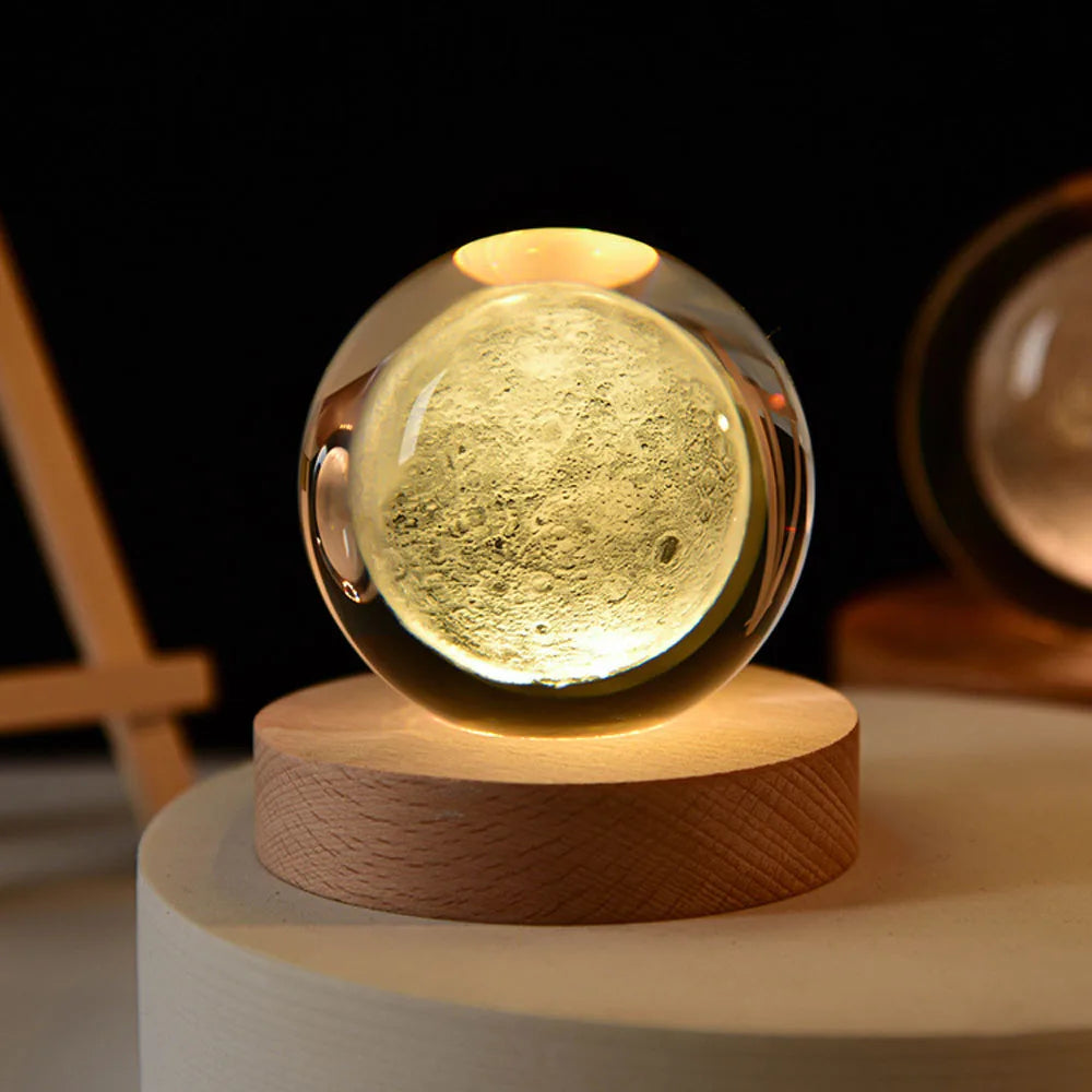 Crystal Clear Solar System Globe