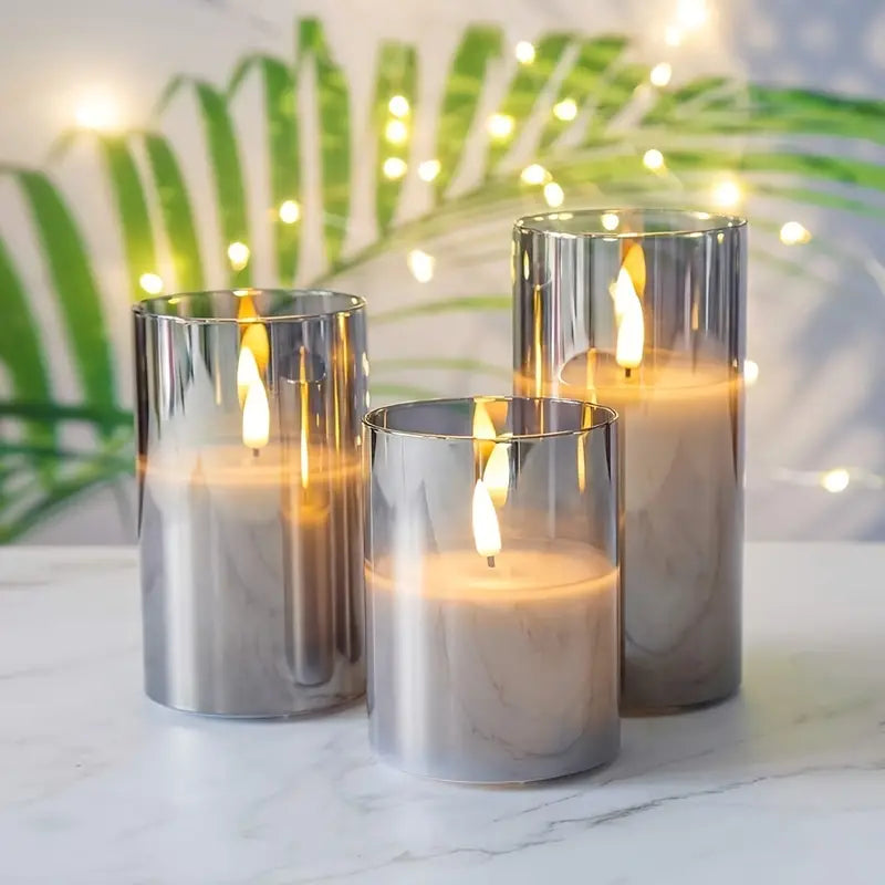 LED Candle Set with Remote Control