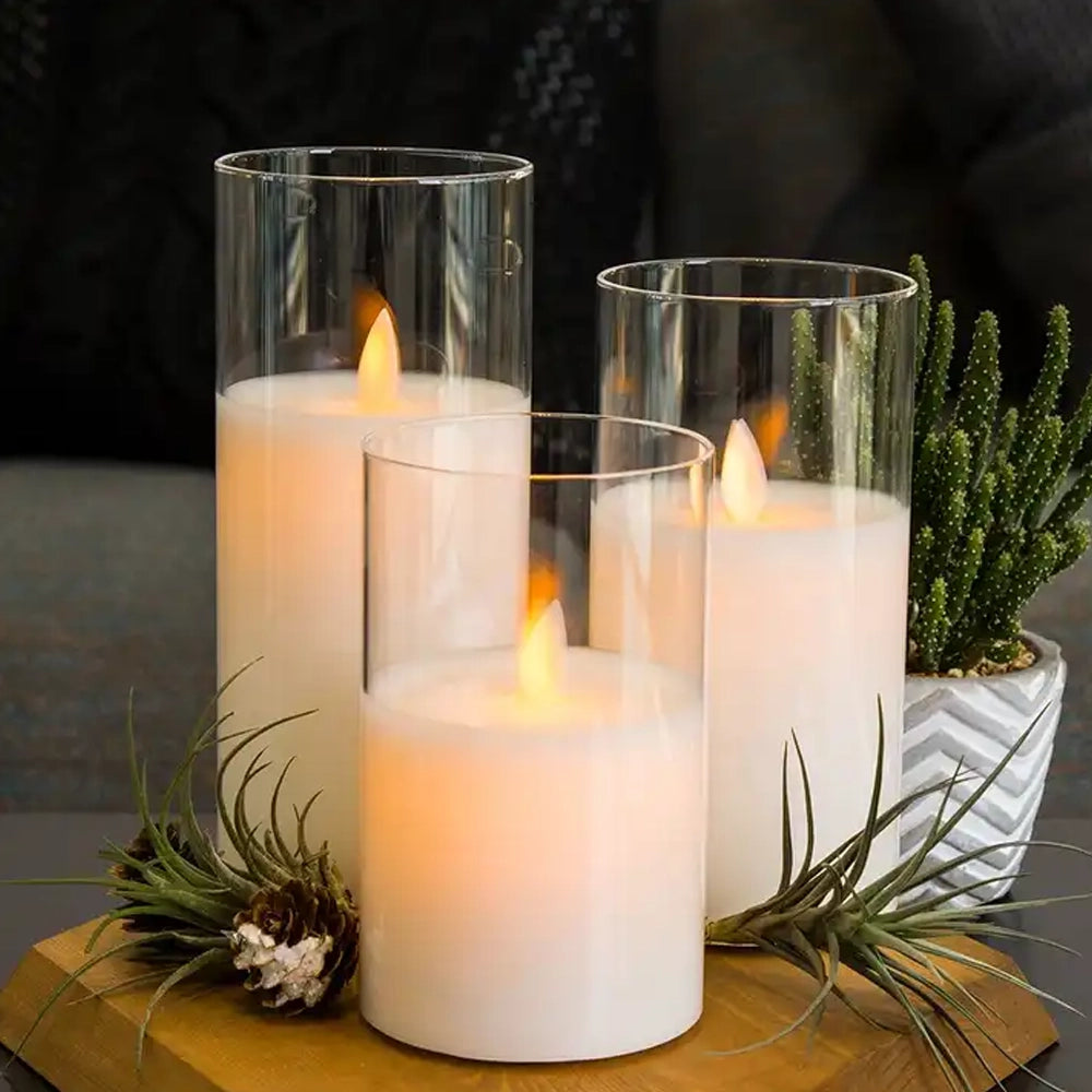 LED Candle Set with Remote Control