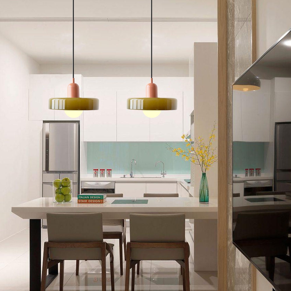 Bauhaus Glass Pendant Lamp