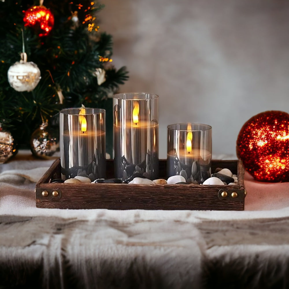 LED Candle Set with Remote Control