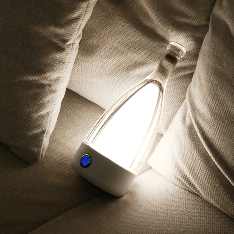 Rechargeable Table Lamp Wine Bottle
